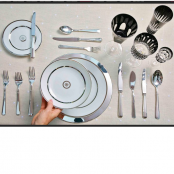 Estilo francês de arrumar a mesa - Etapa 7