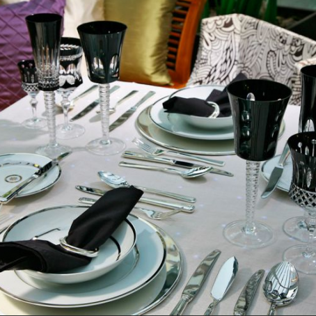 Estilo francês de arrumar a mesa