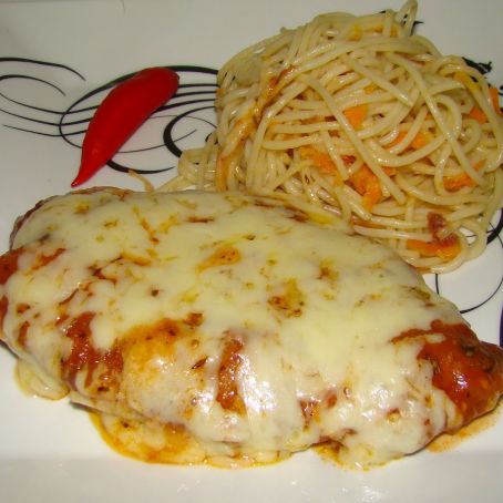 Filé de Frango à Parmegiana