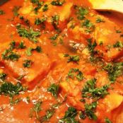 Filé de peixe ao molho