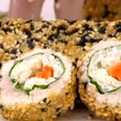 Sushi de Frango à Moda Brasileira