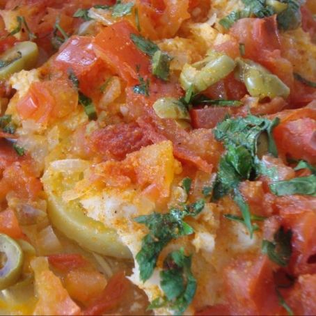 Filé de Merluza Assado com Batatas