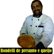 Rondelli de presunto e queijo
