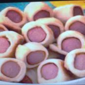 Enroladinho de salsicha