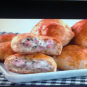 Pão de batata recheado