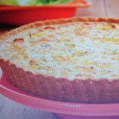 Quiche Leve de Cream Cracker e Legumes