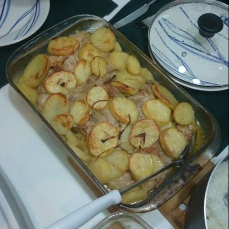 Frango com Batatas no Forno