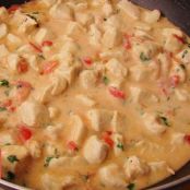 frango com pimentão e catupiry