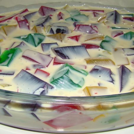 gelatina colorida da ale