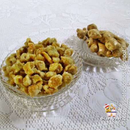 Gengibre cristalizado