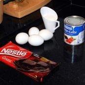 Mousse de Chocolate - Etapa 1