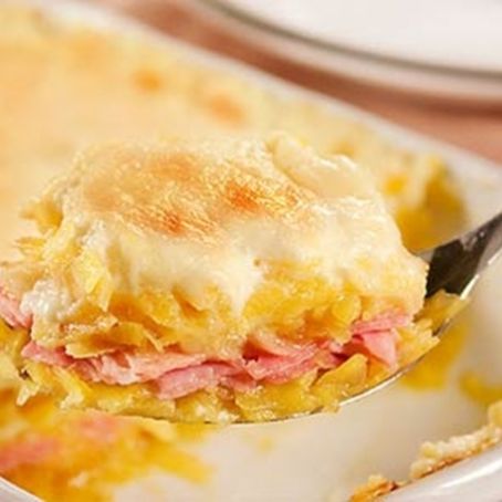 Gratin de Presunto e Mandioquinha