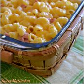 Gratinado de fiambre e queijo