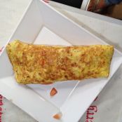 Omelete de camarão