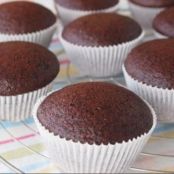 Cupcake de chocolate com Whey Protein