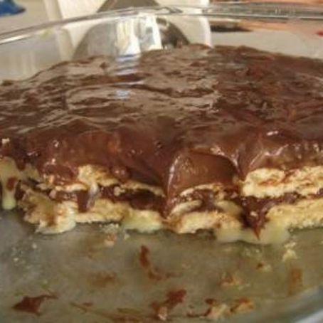 Pavê de chocolate simples 