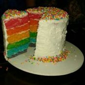 Bolo Arco-Íris