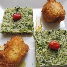 Arroz com frango e brócolis