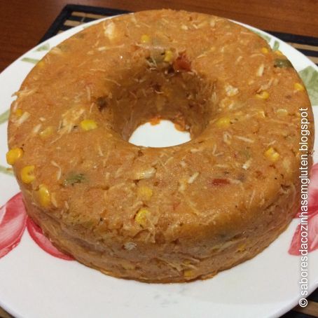 Cuscuz de Maínha de frango e palmito