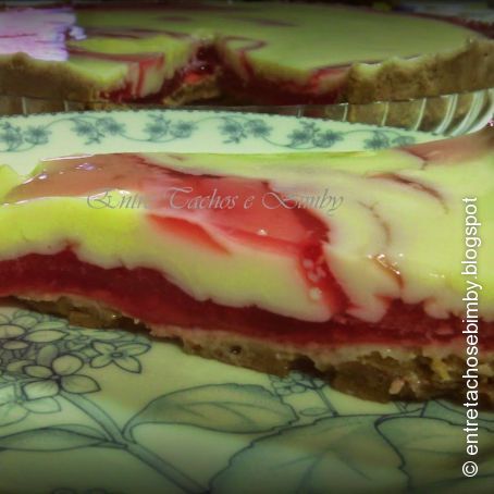 Tarte Duo Deliciosa com Gelatina e Pudim