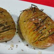 Batatas hasselback