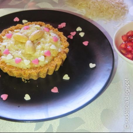 Tarteletes de arroz doce tipo Kheer