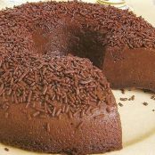 Brigadeirão rápido de microondas