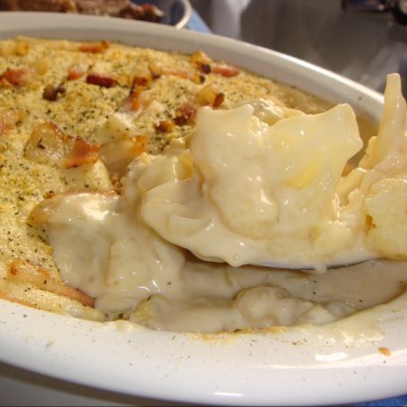 Couve Flor Gratinada