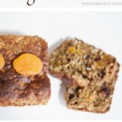 Bolo integral de frutas