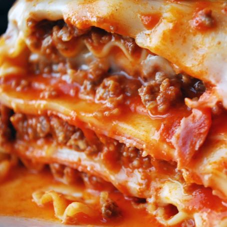 Lasanha de carne moída