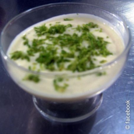 Mousse de limão cremoso