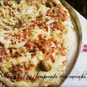 Pizza Rápida de Liquidificador