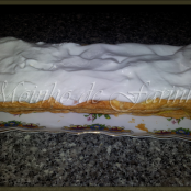 Mil-Folhas de natas e creme de ovos - Etapa 4