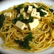 Macarrão Integral com Espinafre