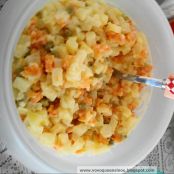 Verdura com maionese