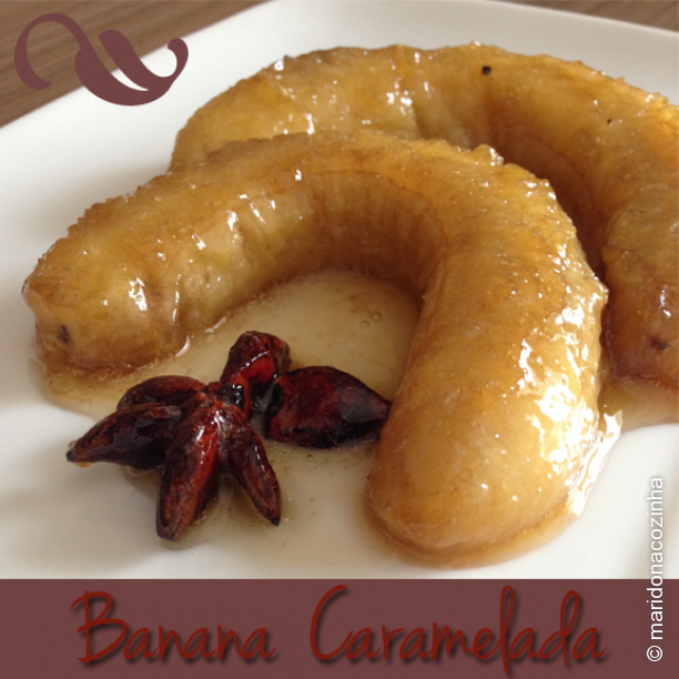 Banana caramelada