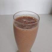 Milk shake de chocolate