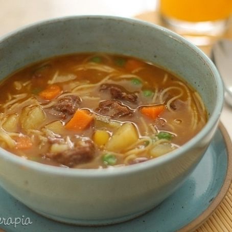 sopa de carne