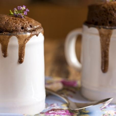 Bolo de caneca de Chocolate