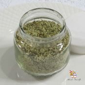 Mix de ervas desidratadas e sal