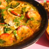 Moqueca de peixe com pirão