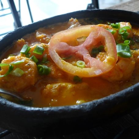 Moqueca de ovo com sardinha
