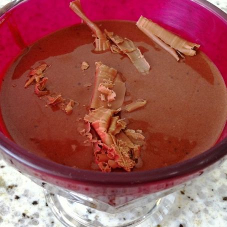 Mousse de Chocolate Meio Amargo