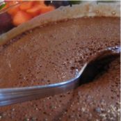 Mousse de chocolate com gelatina