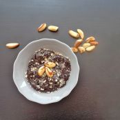 Mousse de Chocolate das Cavernas - Etapa 1