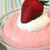 Mousse de Danoninho de Morango