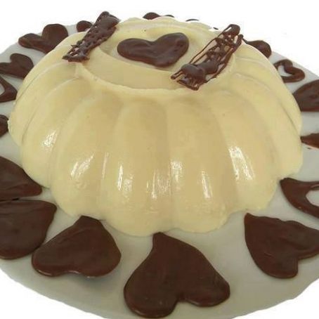 Musse de leite condensado