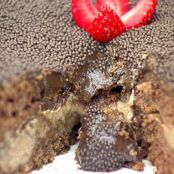 Bolo de chocolate recheado de forno