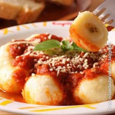 Massa suave de nhoque