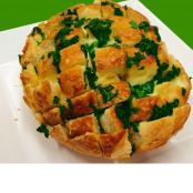 Pão com Queijo e Cebolinha